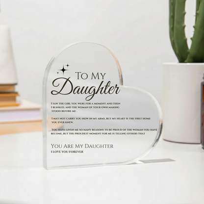 Timeless 3D Crystal Keepsake